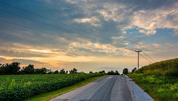 road-sunset road-sunset
